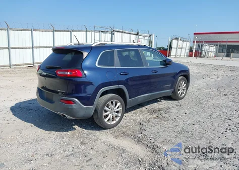 2015 Jeep Cherokee Limited z USA, uszkodzony, nr VIN 1C4PJLDS3FW547228